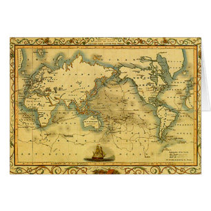 Carte du monde antique