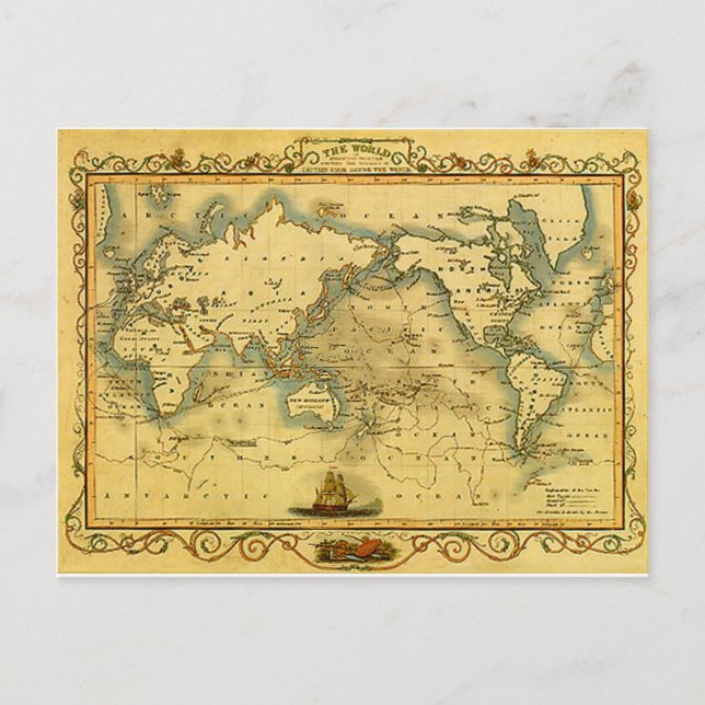 Carte du monde antique (Devant)