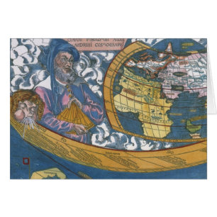 Carte du monde antique avec Claudius Ptolemy, 1507
