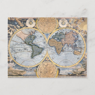 Carte du monde antique cool