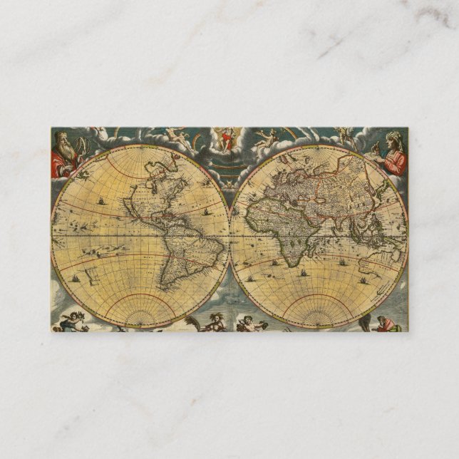Carte du monde antique désorganisée #2 (Devant)
