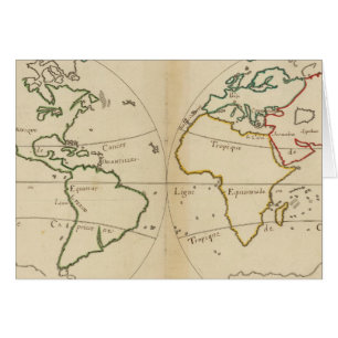 Carte du monde avec tropiques