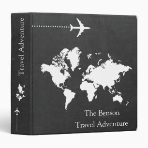 Carte du monde Aventures sur mesure 3 Classeur en 