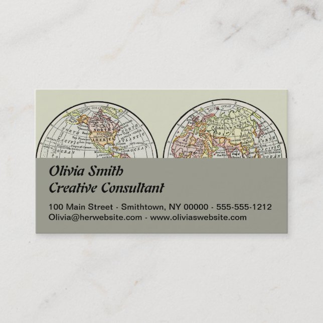 Carte du monde de voyage Terre 1916 Atlas mondial (Devant)