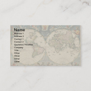 Carte du monde Globe Travel Antique
