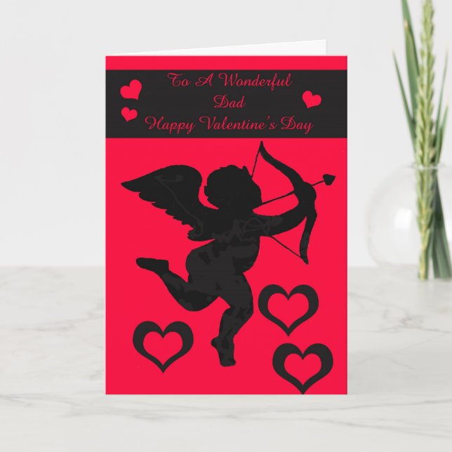 Carte du papa de Valentine (Devant)