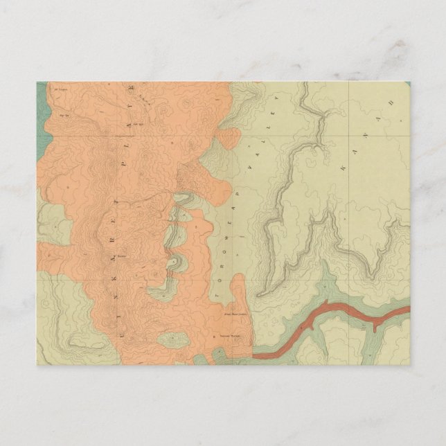 Carte Du Plateau Uinkaret Demi-Sud (Devant)