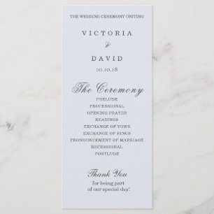 Carte du programme de mariage des forêts enchantée