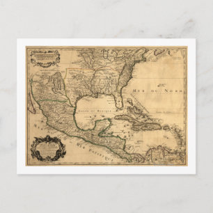 Carte du sud des États-Unis et de l'Amérique centr