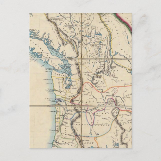 Carte du territoire de l'Oregon 2 (Devant)