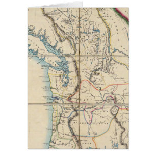 Carte du territoire de l'Oregon 2