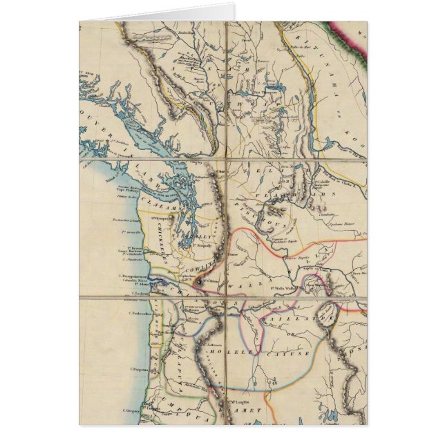 Carte du territoire de l'Oregon 2 (Devant)