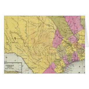 Carte Du Texas