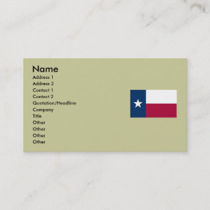 Carte du Texas et drapeau d'état