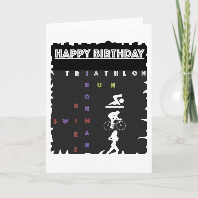 Carte du Triathlète (Devant)