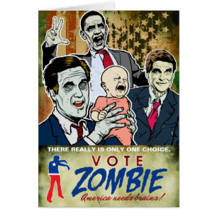 Carte du zombi 2012 de vote