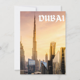 Carte Dubaï