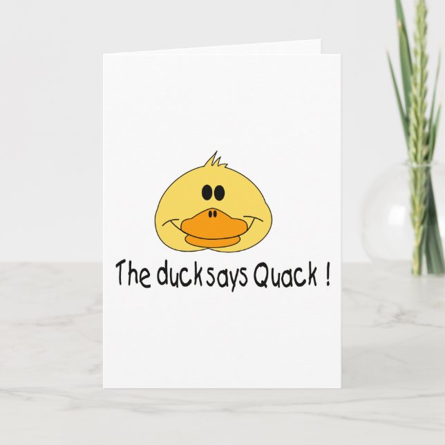 Carte Duck Dit Quicky (Devant)