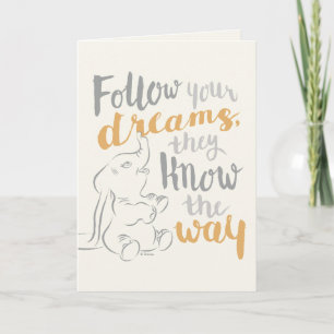 Carte Dumbo (homonymie)   Follow Your Dreams