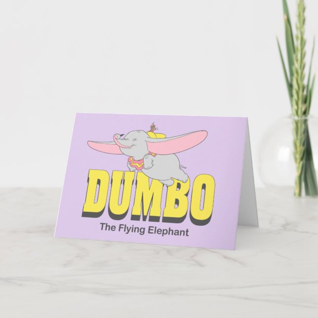 Carte Dumbo l'éléphant volant (Devant)