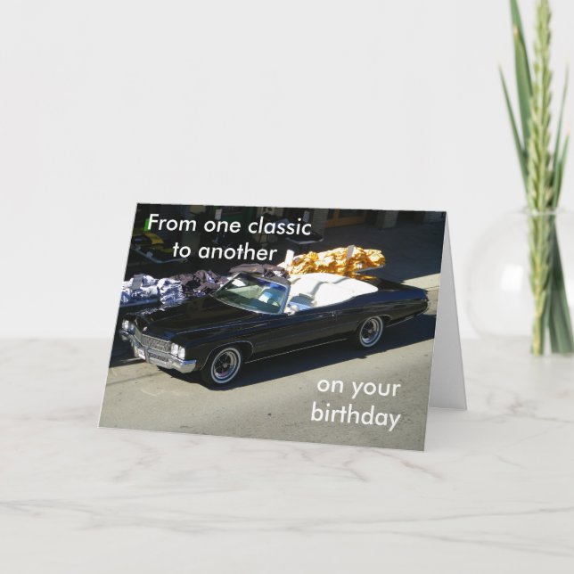 CARTE D'UN CLASSIQUE À UN AUTRE (Devant)