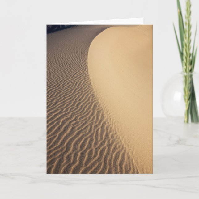 Carte Dunes de la vallée de la Californie (Devant)