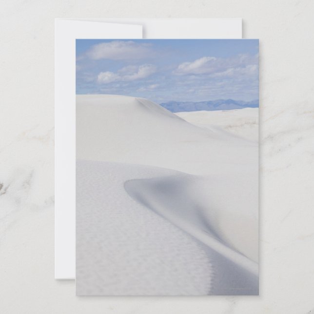 Carte Dunes de sable du désert (Devant)