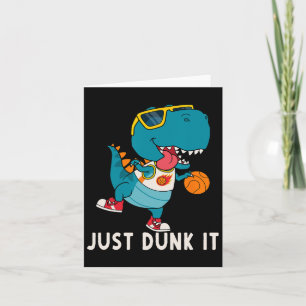 Carte Dunk It Fun Dinosaur Bysketbyll Ligue Slam D