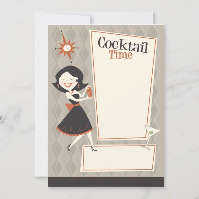 Carte Durée du cocktail (Devant)