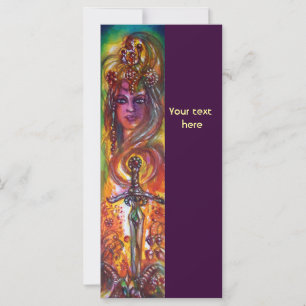 CARTE DURENDAL, ÉPÉE ROMANTIQUE ET ANGE