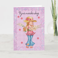 Dutch Mother's Day Card, Love You Bunches !