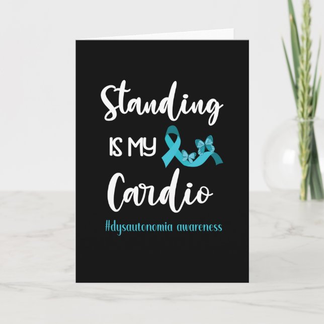 Carte Dysautonomia Warriia POTS Mois de sensibilisation  (Devant)