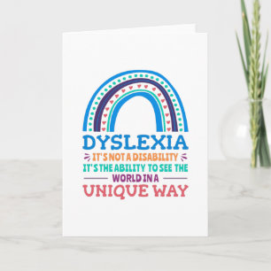 Carte Dyslexia