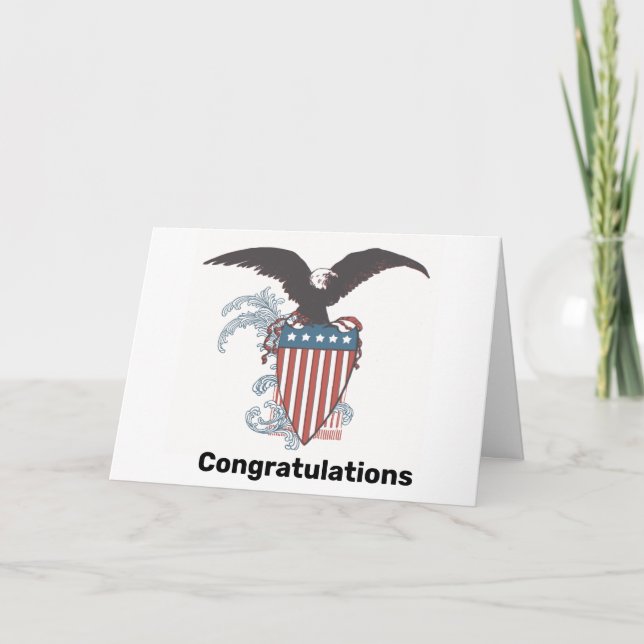 Carte Eagle and Shield New U.S. Citizen Card (Devant)