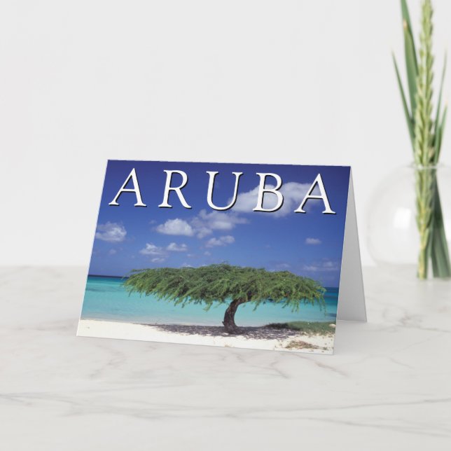 Carte Eagle Beach | Caraïbes, Aruba (Devant)