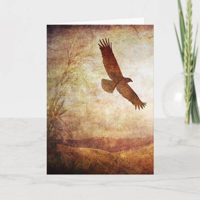 Carte Eagle Soar Sympathy (Devant)