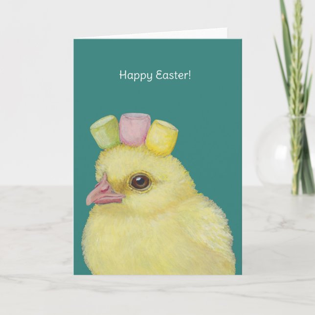 Carte Easter peep card (Devant)