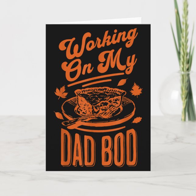 Carte Eating For Two Thanksgiving Couples Pregnancy Anno (Devant)