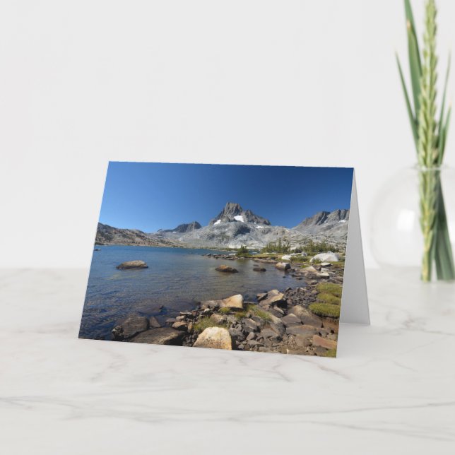 Carte Eau | Banner Peak Thousand Island Lake (Devant)