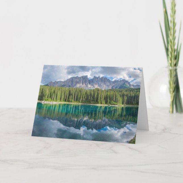 Carte Eau | chaîne de montagnes Latemar (Devant)