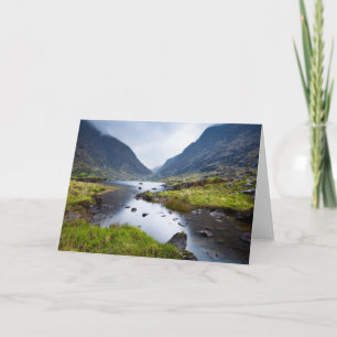 Carte Eau   Gap de Dunloe Comté Kerry Irlande