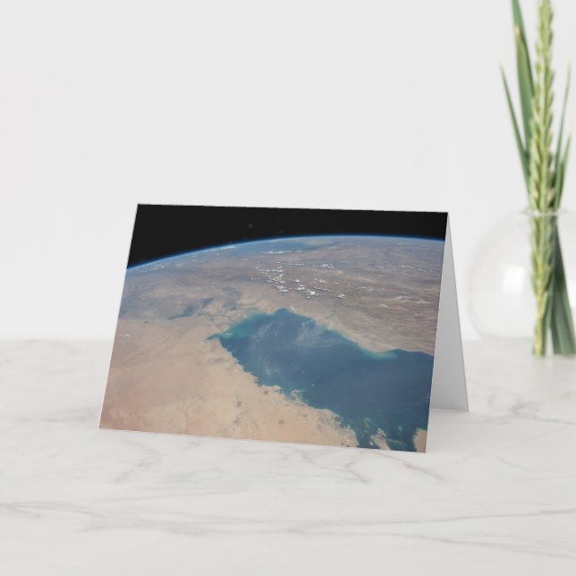 Carte Eaux Bleues Tropicales Du Golfe Persique. (Devant)