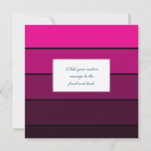Carte Échantillons de peinture rose vif