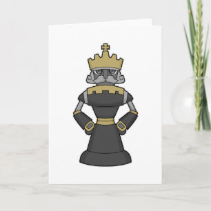 Carte Échecs King Crown Chess