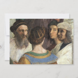 Carte École d'Athènes par Raphael, Renaissance Vintage