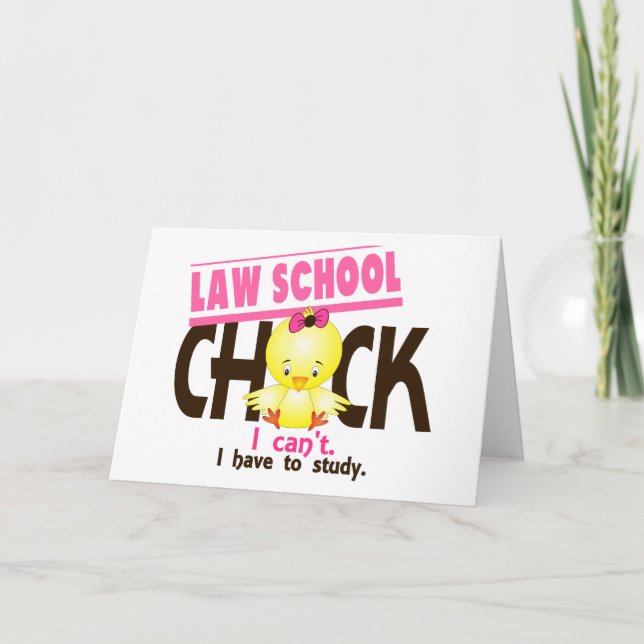 Carte École de droit Chic 1 (Devant)