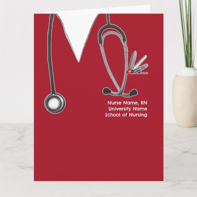 Carte École de soins infirmiers (Devant)