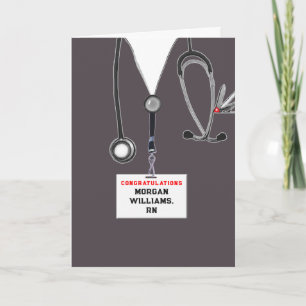 Carte École de soins infirmiers Graduation Infirmières C