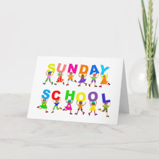 Carte École du dimanche