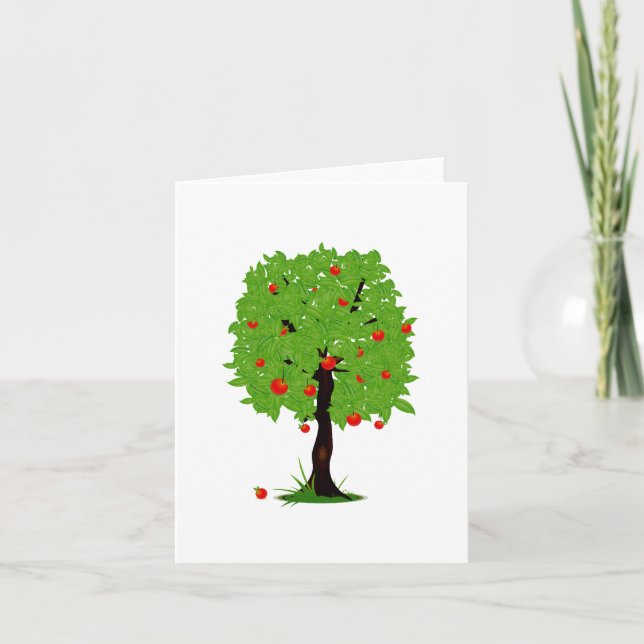Carte écologie design.png de pommier (Devant)